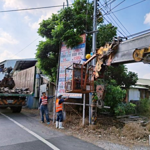 台南房市熱違規廣告看板增多 市府將強力拆除最高罰20萬