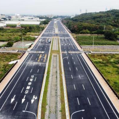 南科通勤車潮終於可望紓解 南科安定東路向東延伸道路完工通車