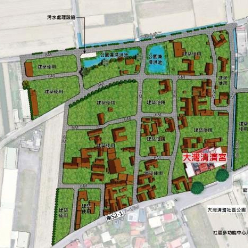 學甲區大灣農村社區土地重劃報部審議 可釋1.6萬坪建地