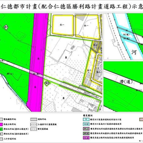 仁德勝利路高架道路都計變更內政部審議通過 紓解東區仁德交通